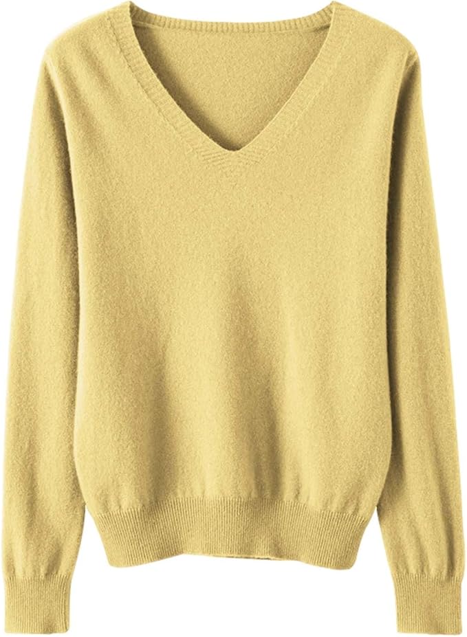 Merino Wool Cashmere Sweaters for Women 2025 Oversized Soft Sweater Long Sleeves Casual Loose Pullover Knitted Tops