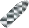 Ironing Board Cover and Pad, Sewn-in Thick Feltpads, Elastic Edge,15"x48"Scorch & Stain-Resistant Replacement Ironing Board Cover, Fits Standard Ironing Boards, Durability & Easy to Install