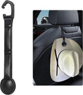 1 Pack Magnetic Cowboy Hat Clip for Car,Leather Magnet Hat Holder Organizer Hook,Car Headrest Magnetic Hat Hanger for Car,Truck,SUV,Vehicle