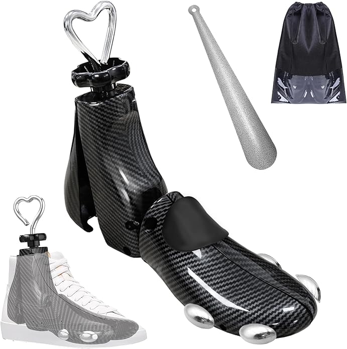 Shoe Stretcher Women Men, Boot Stretcher Wide Feet, 4-Way Shoe Widener & Expander for Stretch Length & Width