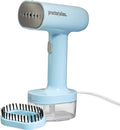 Proctor Silex Compact Travel Iron & Garment Steamer for Clothes, Ready in 45 Seconds for 7 Minutes of Continuous Use, Portable and Lightweight, Vacation Essentials, 1200 Watts, 120 ml Water Tank, Blue