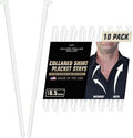 Million Dollar Collar Stays – Keep Dress Shirts Crisp & Firm, Universal Fit for Men & Women, Made from Proprietary Material