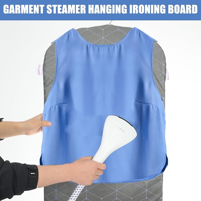 Steamer Board for Clothes With Ironing Glove, 35"17.5" Hanging Ironing Pad, Steam Iron Stand With Pad for Steaming Clothes