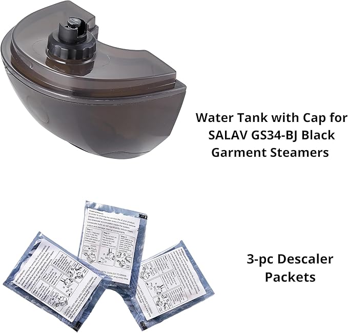 SALAV Water Tank with Cap for SALAV (GS34 Tank + 3pc Decalcifier)