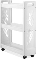 Whitmor 3 Tier Rolling Laundry Cart 8.50x26.0x31.0