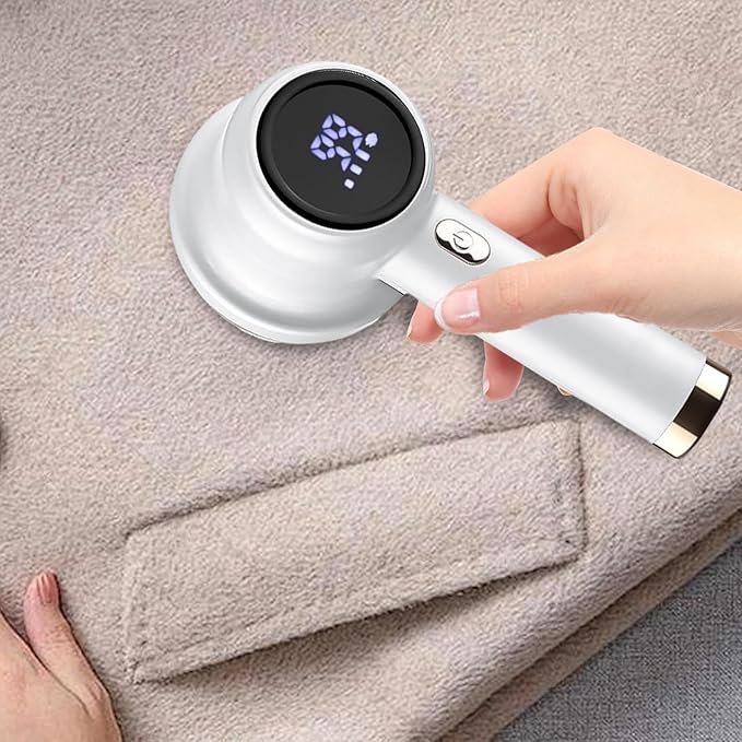 Electric Lint Remover for Clothes, USB Rechargeable Sweater Shaver, Pill Remover Fabric Shaver, Multifunctional Lint Remover, Removable Cover Lint Shaver, Fabric Shaver Coat Cushion Portable