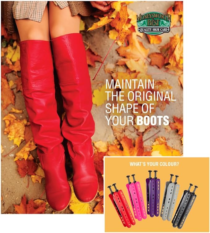 Fashion Boot Shaper Tree Purple