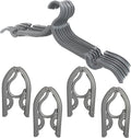 12 Pcs Travel Hangers - Foldable & Collapsible for Suitcase & Clothes - Portable Travel Accessories