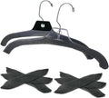 Foam Pad Hanger Covers, Charcoal Grey Foamies, 10 Pack