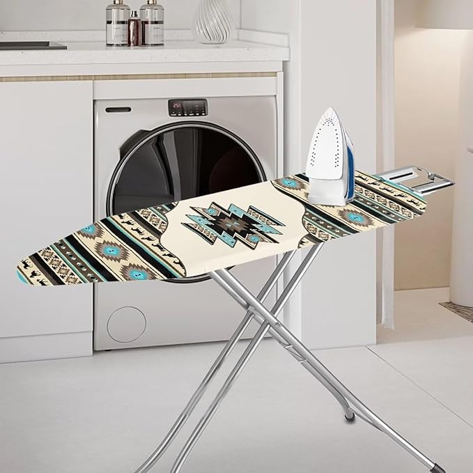 Aztec Ironing Board Cover,Western Ironing Board Cover,Ironing Board Covers,Tribal Ironing Board Cover,Aztec Lozenge Pattern Small