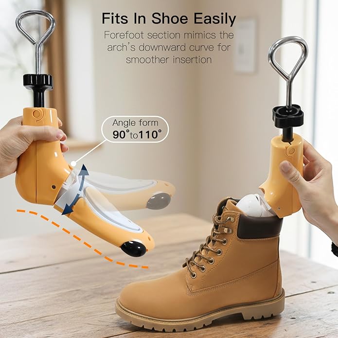 eachway Shoe Stretcher Professional Boot Stretcher Pair 4-Way Shoe Expander Widener Width Length for Wide Feet 1pcsNot a Pair