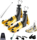 4-Way Adjustable Shoe Stretcher for Men & Women, Leather Boot Widener - Fits Wide Feet, Sneakers, Dress Shoes
