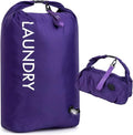 Travel Laundry Bag, Vacuum Compression Dirty Clothes Travel Bag, Waterproof Wet/Dry Space-Saving Laundry Storage Organizer, Smell Proof Storage Bag for Clothing, Swimming, Yoga, Gym, Camping