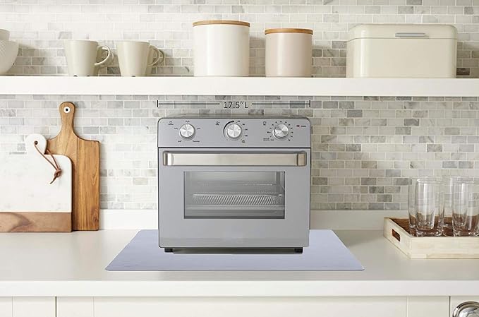 20"x28", Supmat XXL, Super Versatile Extra Large and Thick Heat Resistant Silicone Mat, Counter Mat, (Light Gray)