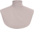 Turtleneck Dickey Extra Large Fake Collar Detachable Dickey Collar Half Mock Turtleneck for Men Women