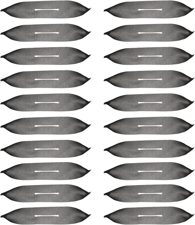 ABOOFAN 20Pcs Foam Hanger Covers Non-Slip Sponge Sleeve Protectors for Clothes Wire Hangers Prevent Slipping and Scratching