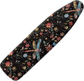 Dragonfly Full Size Ironing Board Cover Scratches-Proof Heat Reflective Premium Fabric Cover with Cozy Nose Pocket Suit for Extra Wide 15 x 54 Ironing Boards Decor