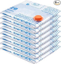 MEIQIHOME Vacuum Storage Bags, Space Saver Sealer Bags,Vacuum seal bags for clothing, Pillows, Comforters, Blankets, Bedding,8 MEDIUM