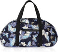 KOKNIT Full Size Iron Storage Bag, Stylish Portable Steam Iron Bag, Christmas Gift Tote For Ironing accessories & Travel (Navy Butterfly)