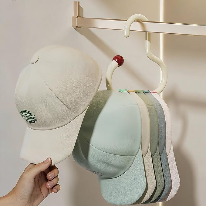 3PCS Bra Hanger for Thick Plastic Closet, Tank Top Organizer 3 White Heart Hooks Capacity Space Saving Hanger Closet Organizers and Storage for Tank Top, Hats, Scarf etc. (Style3)