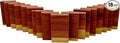 Cedar Blocks for Clothes Storage – Authentic Eastern Red Cedar, Moth Balls Alternative for Indoor Use, Light Cedar Scent, 100% Aromatic Cedar, Naturally Repels Insects, 18 Pack