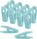 Velvet Clips for Velvet Hangers. 10 Pack Blue
