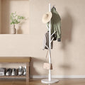VECELO Coat Rack Freestanding, Entryway Hanger Stand, Umbrella Holder