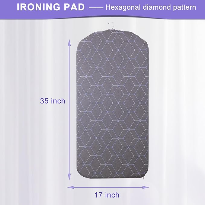 Steamer Board for Clothes,Stand for Steaming Clothes,Steamer Pad,Hanging Ironing Board (Steamer Board)