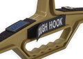 Original Tough Hook ID MAX Heavy Duty Identification Hanger, USA Made 200lb Capacity -Police Tactical Gear,Scuba BCD, Wetsuit & Body Armor Organizer with Anti-Slip Design with 3 ID Strips,1 Pack Tan