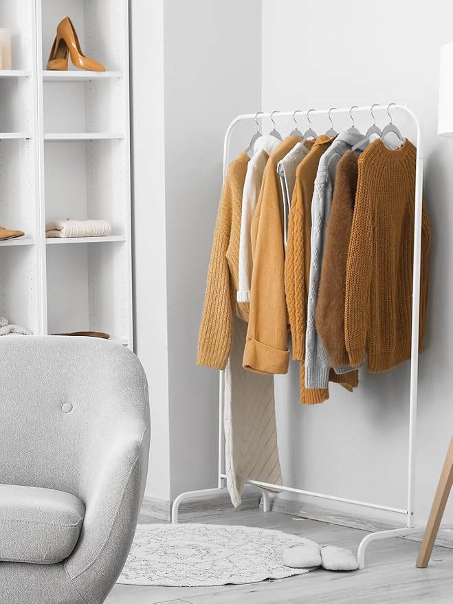 SMARTOR Plastic Hangers 100Pack, Heavy Duty Clothes Hanger Gray - Non-Velvet Thin Hangers with 360°Swivel Hook | Slim Hanger Plastic - Space Saving Hangars, Perchas para Colgar Ropa
