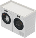 Sundale HDPE Washer Dryer Countertop, No-Installation Laundry Topper for Washer and Dryer, Waterproof Odorless Countertop for Laundry Room Storage, 27.5" x 54" (White)