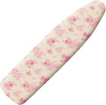 Extra Thick Ironing Board Cover and Pad, 15x54 Ironing Board Cover, Resist Scorching and Staining,Elastic Edges,Floral Spring Pink