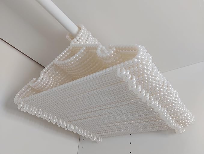 10 Pieces Plastic Heavy Duty Pearl Hangers. Bride Hanger for Wedding Dress. Bridesmaid Hangers. Hanger for Shirt, Pants, Clothing, Coat, Bridal, Sweater and Home Decor. (PH3)