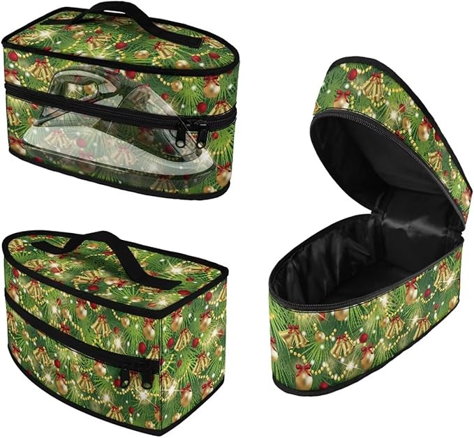Christmas Lights Iron Portable Storage Bag Compatible with Most Iron Easy to Clean Wear-resistant Iron Storage Case Fits for Home