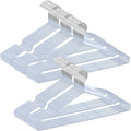 Clothes Hangers, Non-Slip, Multi-Functional Storage, PVC Special Rubber Finish, 50 Piece Set, Heavy Duty, Anti-Slip, Clothes Deformation, Load Capacity, Lightweight