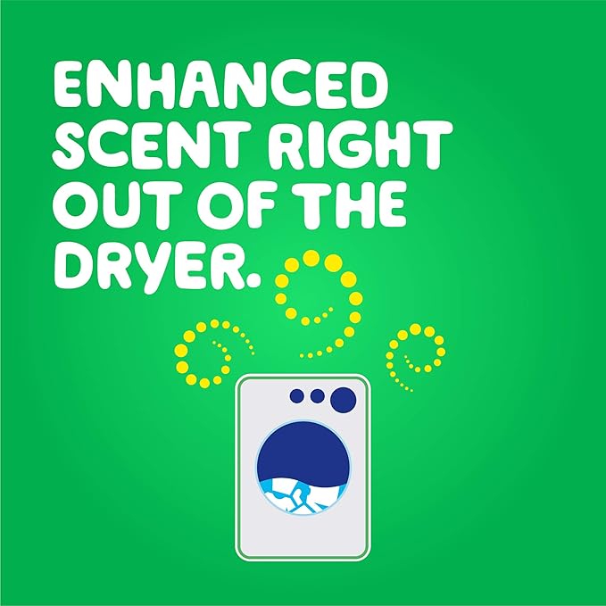 Gain Dryer Sheets Fabric Softener, Original Scent | 240 Count | Pack of 2