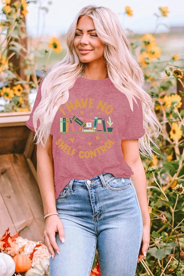 Book Lover Shirt for Women Read Books Be Kind Stay Weird T-Shirt Funny Teacher Shirt