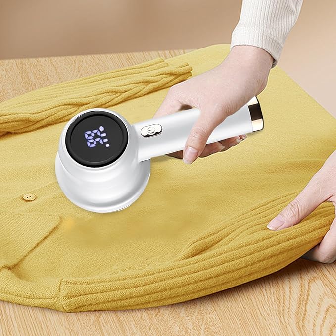 Electric Lint Remover for Clothes, USB Rechargeable Sweater Shaver, Pill Remover Fabric Shaver, Multifunctional Lint Remover, Removable Cover Lint Shaver, Fabric Shaver Coat Cushion Portable