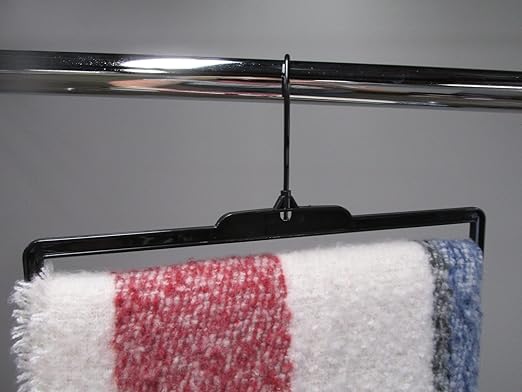 NAHANCO - 25430005 Black 11 1/2" Scarf/Leggings Hangers