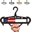Tough Hanger XL | A Beast of a Hook | American Made | Premium X-Large Heavy Duty |Outdoor Gear,Wetsuit Dive Scuba Gear & Heavy Clothing–180 lb Capacity Hanger |Built in Gripper Carry Handle, 1 Black