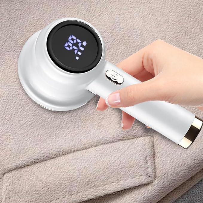 Electric Lint Remover for Clothes, USB Rechargeable Sweater Shaver, Pill Remover Fabric Shaver, Multifunctional Lint Remover, Removable Cover Lint Shaver, Fabric Shaver Coat Cushion Portable