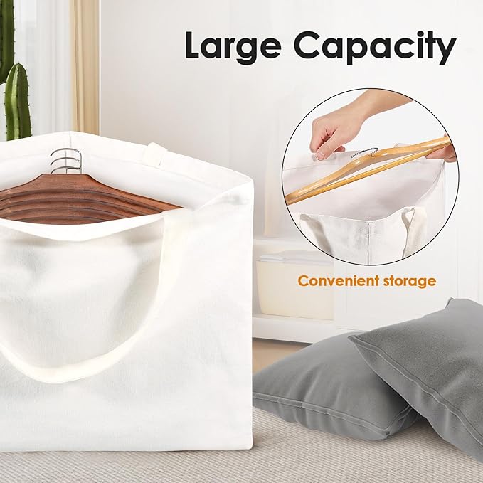 Hanger Storage Bag, Clothes Hanger Organizer Holder for Space Saving, Hanger Triangle or Square Storage Bag with Handles for Closet Drying Rack (1, Triangle)