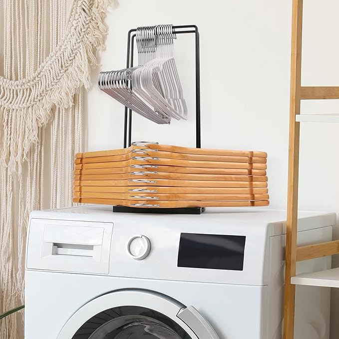 Hanger Stacker 3 Pack, Clothes Hanger Holder Organizer for Closet Laundry Room,Coat Hanger Organizer Stacker for Wire Hangers,Hanger Rack Stand Hanger Caddy for Adult Kids Velvet Pants Hangers Storage