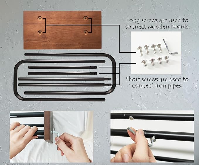 Hanger Stacker, Clothes Hanger Holder Organizer Stand, Portable Hanger Storage Rack, Large Wire and Velvet Hanger Holder for Laundry Room, Commercial Hanger Storage (Black Large - 32.7" H)