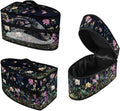 Butterfly Flower Print Steam Iron Storage Bag Portable Garment Steamer Case Lightweight Travel Iron Organizer Waterproof & Dustproof Carrier Bag, Case Only
