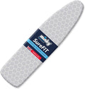 Minky Homecare SureFit Super Soft Ironing Board Cover and Pad with Ultra Thick Felt Backing for Smoother Ironing and Pressing - 54 x 15 inches