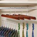 4 PCS Tie Rack Belt Hanger, Bra Hanger for Closet, Belts Rack with 32 Hooks Ties Holder 360° Rotatable Neck Tie Organizer Belt Holder Bra Organizer for Closet Space Saving for Ties, Scarves