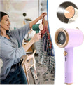 Portable Mini Ironing Machine, Handheld Mini Ironing Machine Travel and Handheld, Portable Mini Steam Iron, Portable Iron Steamer for Clothes (1, Purple)