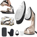 True & Tidy DuoPress XL 2-in-1 Clothes Steamer & Iron, 1600W Powerful Turbo Steam, Large Ceramic Plate, Smart Temperature Control, 3 Steam Modes