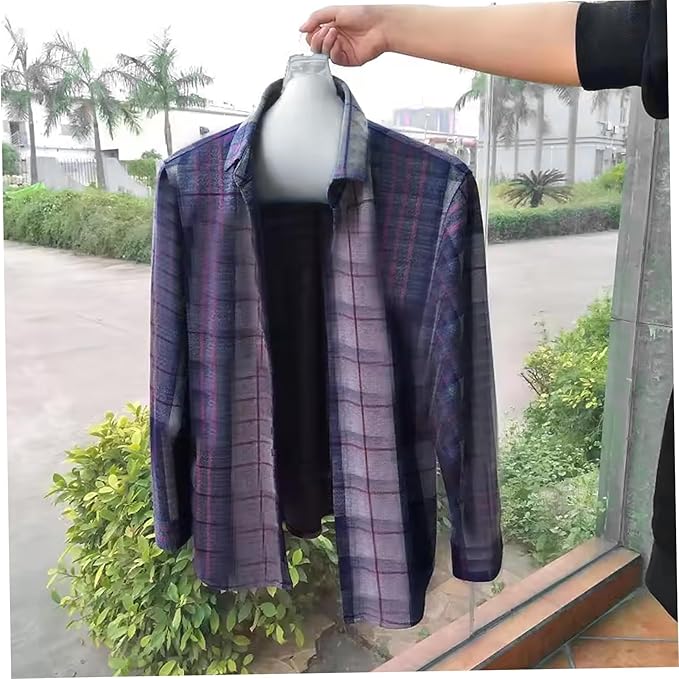 5PCS Travel Hangers Foldable for Suitcase Inflatable PVC Clothes Hangers Portable Windproof & Anti-Slip Travel Hangers for Travel Preparation